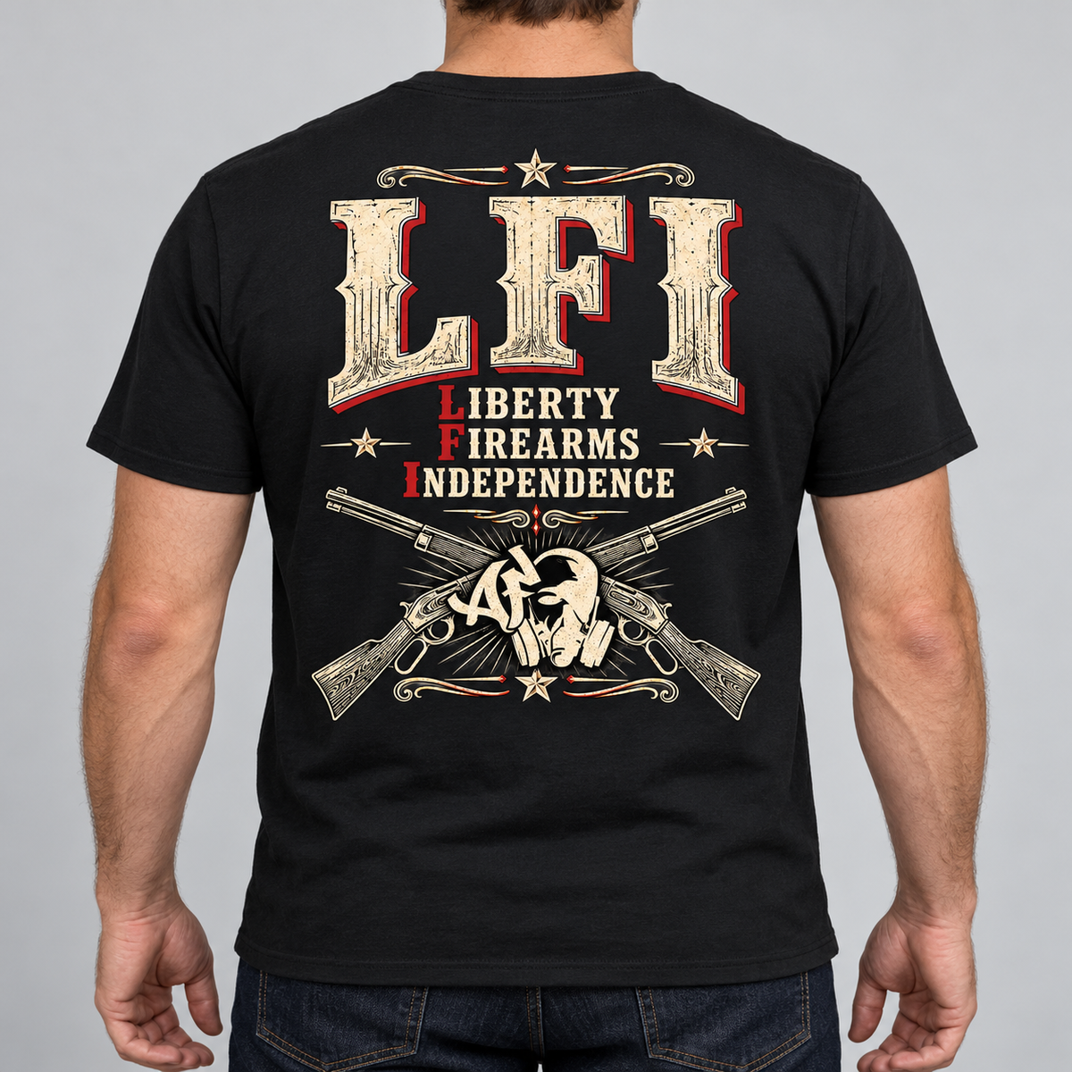 T-shirt Regular - LFI — LIBERTY. FIREARMS. INDEPENDENCE.