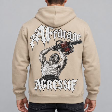Sweat à Capuche - DERNIER CRI - AF CUSTOM x Valo la Buchette