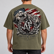 T-shirt Oversize - United We Stand Legends in Stone
