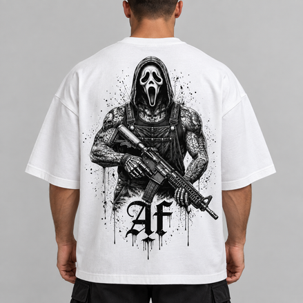 T-shirt Oversize - SPECTRE TACTIQUE - AF CUSTOM & Valo la Buchette