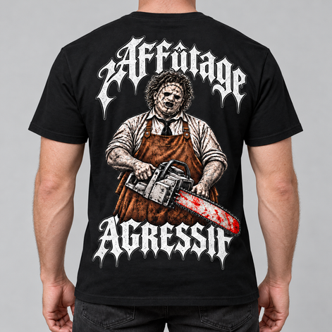 T-shirt Regular - LE BOUCHER - AF CUSTOM & Valo la Buchette
