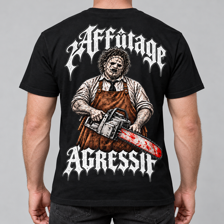 T-shirt Regular - LE BOUCHER - AF CUSTOM & Valo la Buchette
