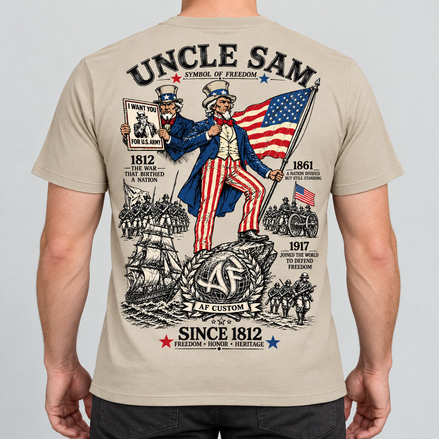 T-shirt Regular - Uncle Sam Since 1812