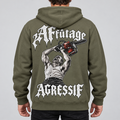 Sweat à Capuche - DERNIER CRI - AF CUSTOM x Valo la Buchette