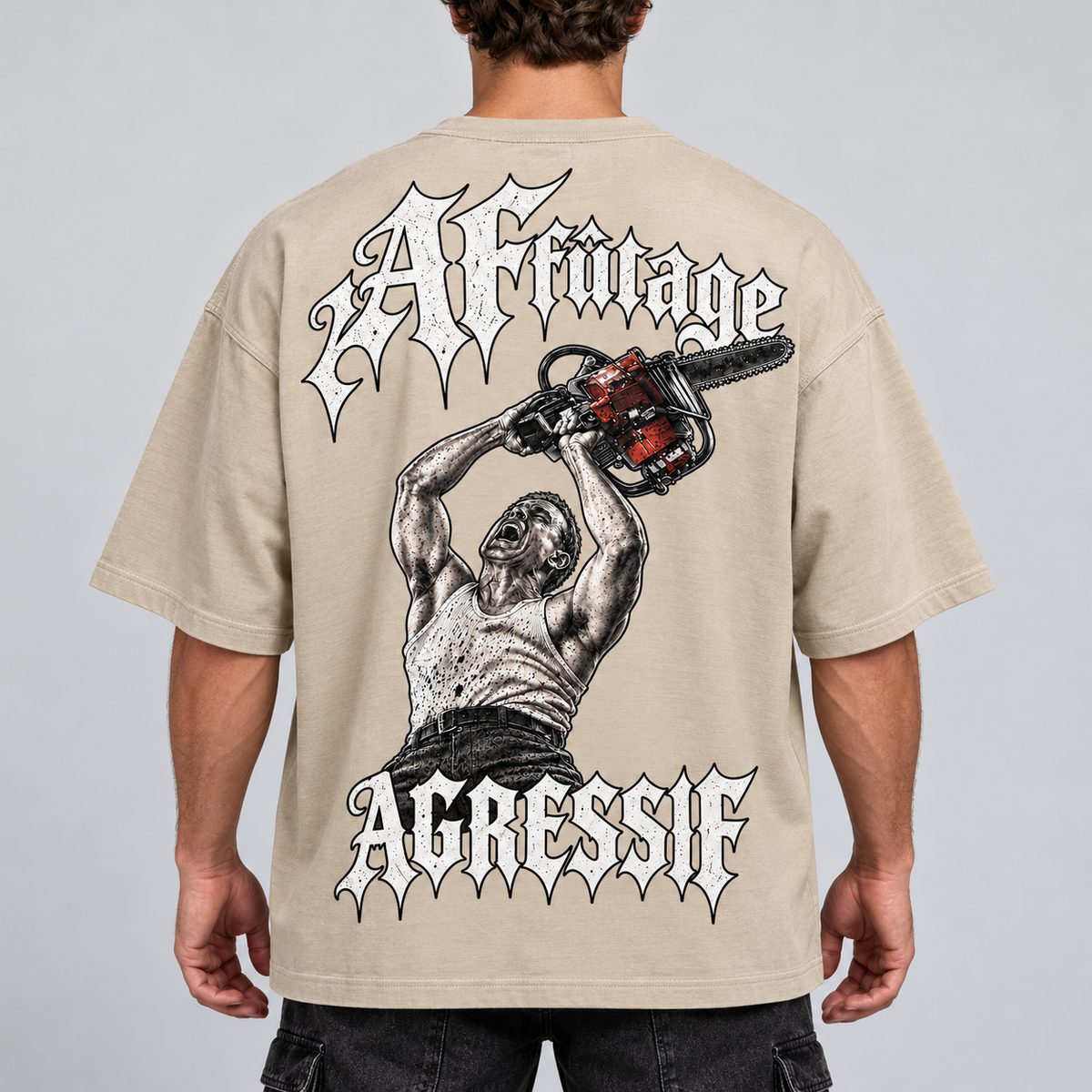 T-shirt Oversize -DERNIER CRI - AF CUSTOM & Valo la Buchette