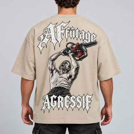 T-shirt Oversize -DERNIER CRI - AF CUSTOM & Valo la Buchette
