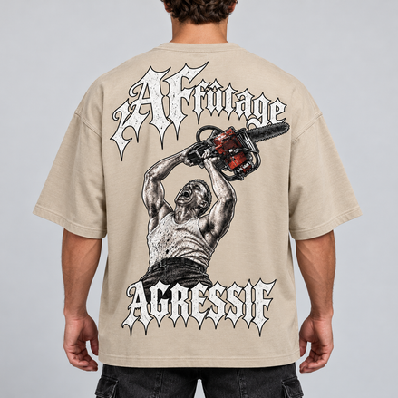 T-shirt Oversize -DERNIER CRI - AF CUSTOM & Valo la Buchette