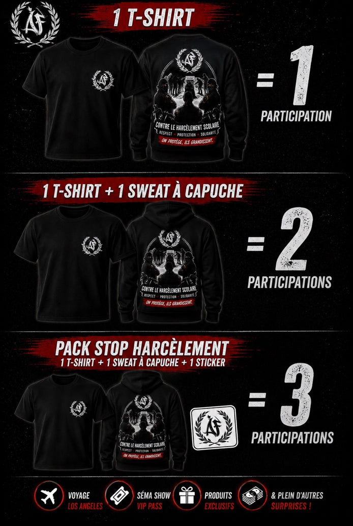 Pack STOP HARCELEMENT - Kaki