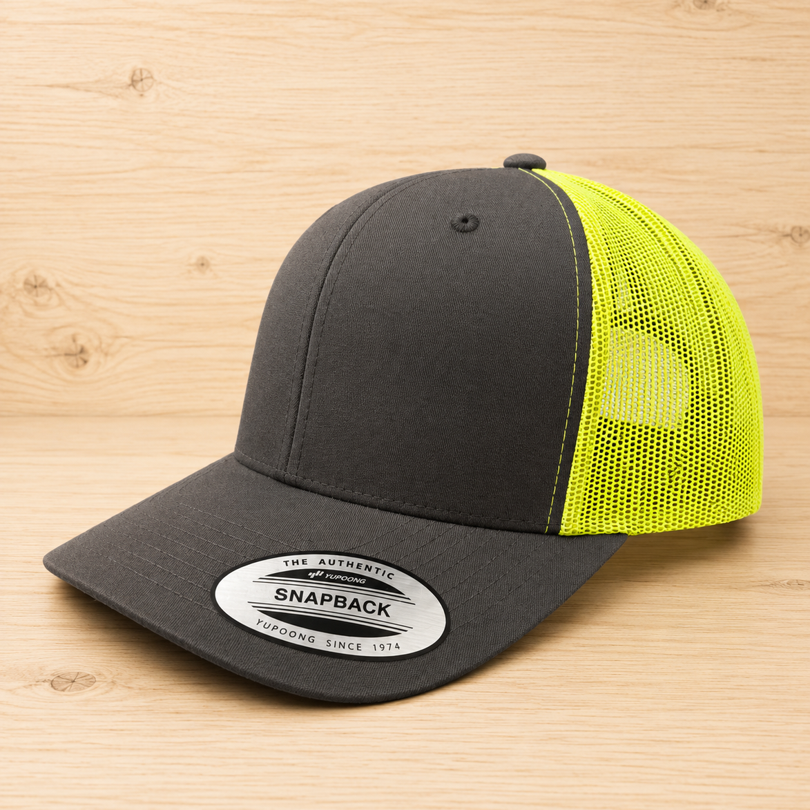 Charcoal/Neon Green