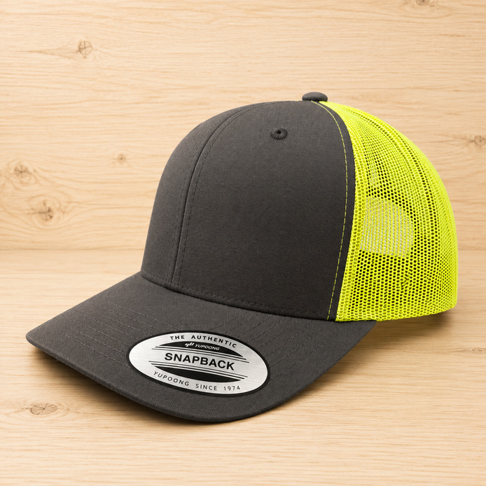 Charcoal/Neon Green