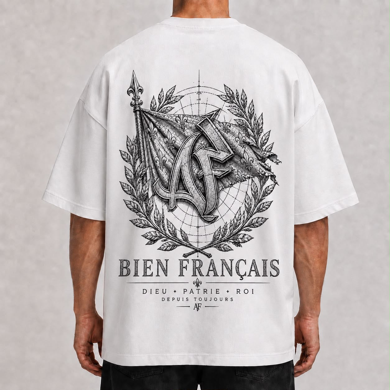 T-shirt Oversize - Bien Français Monochrome