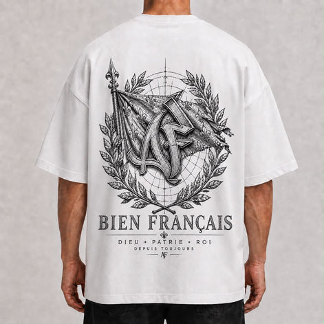 T-shirt Oversize - Bien Français Monochrome