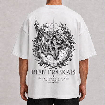 T-shirt Oversize - Bien Français Monochrome