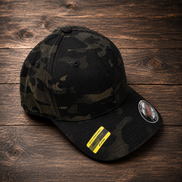 Casquette Flex Personnalisée avec Patch Cuir PU