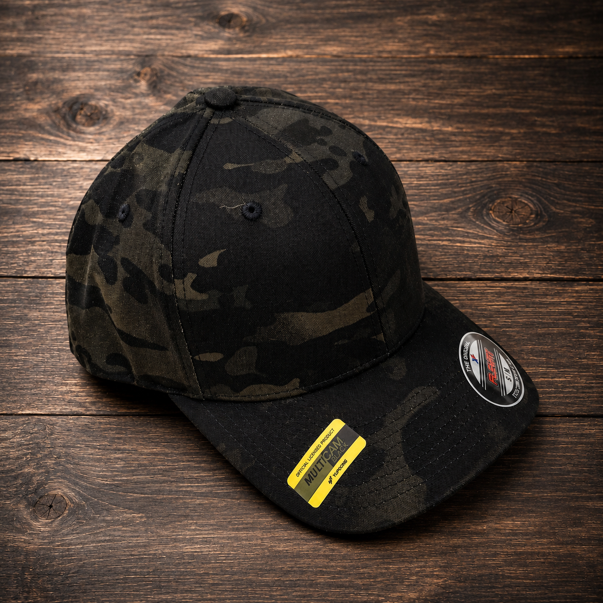 Casquette Flex Personnalisée avec Patch Cuir PU