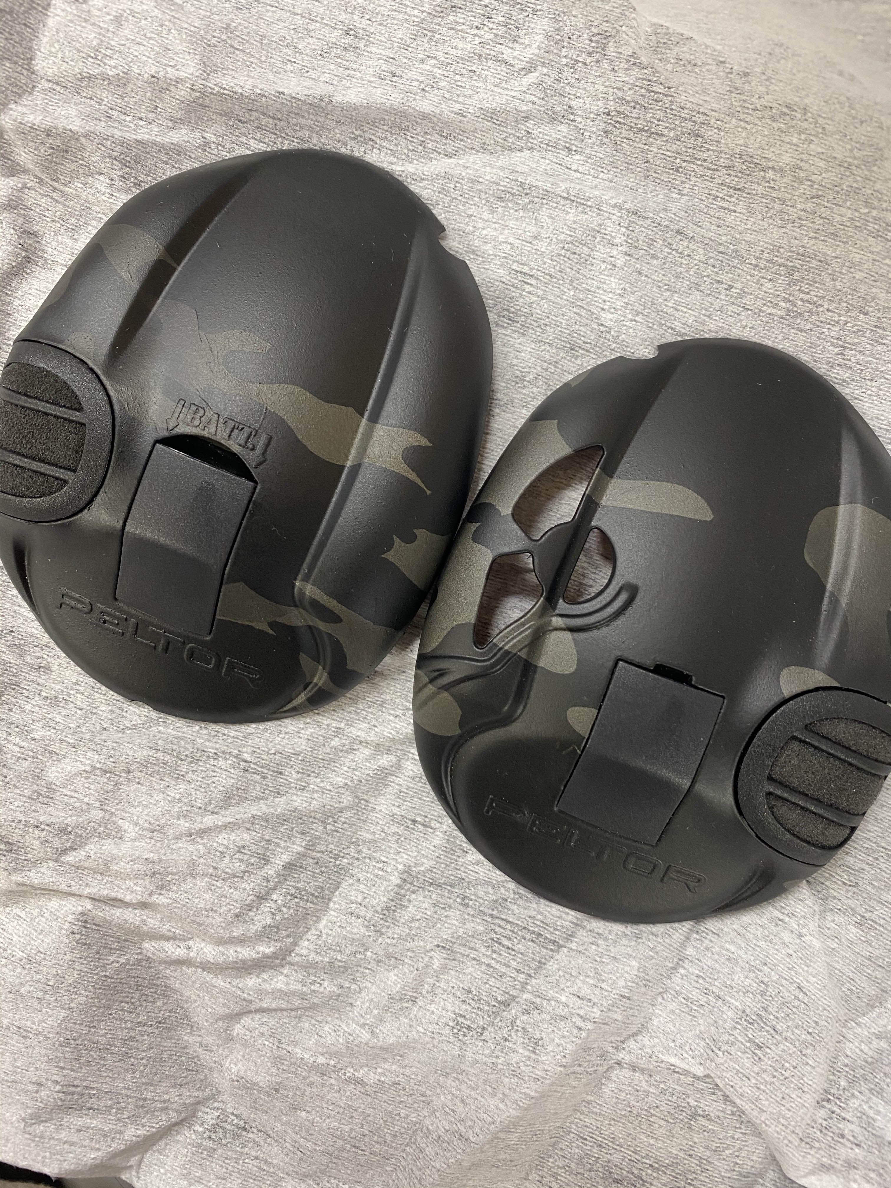 Coque Peltor - Multicam Black