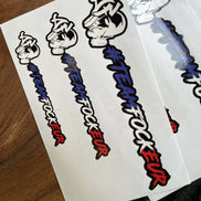 Planche 3 stickers Team Fockeur