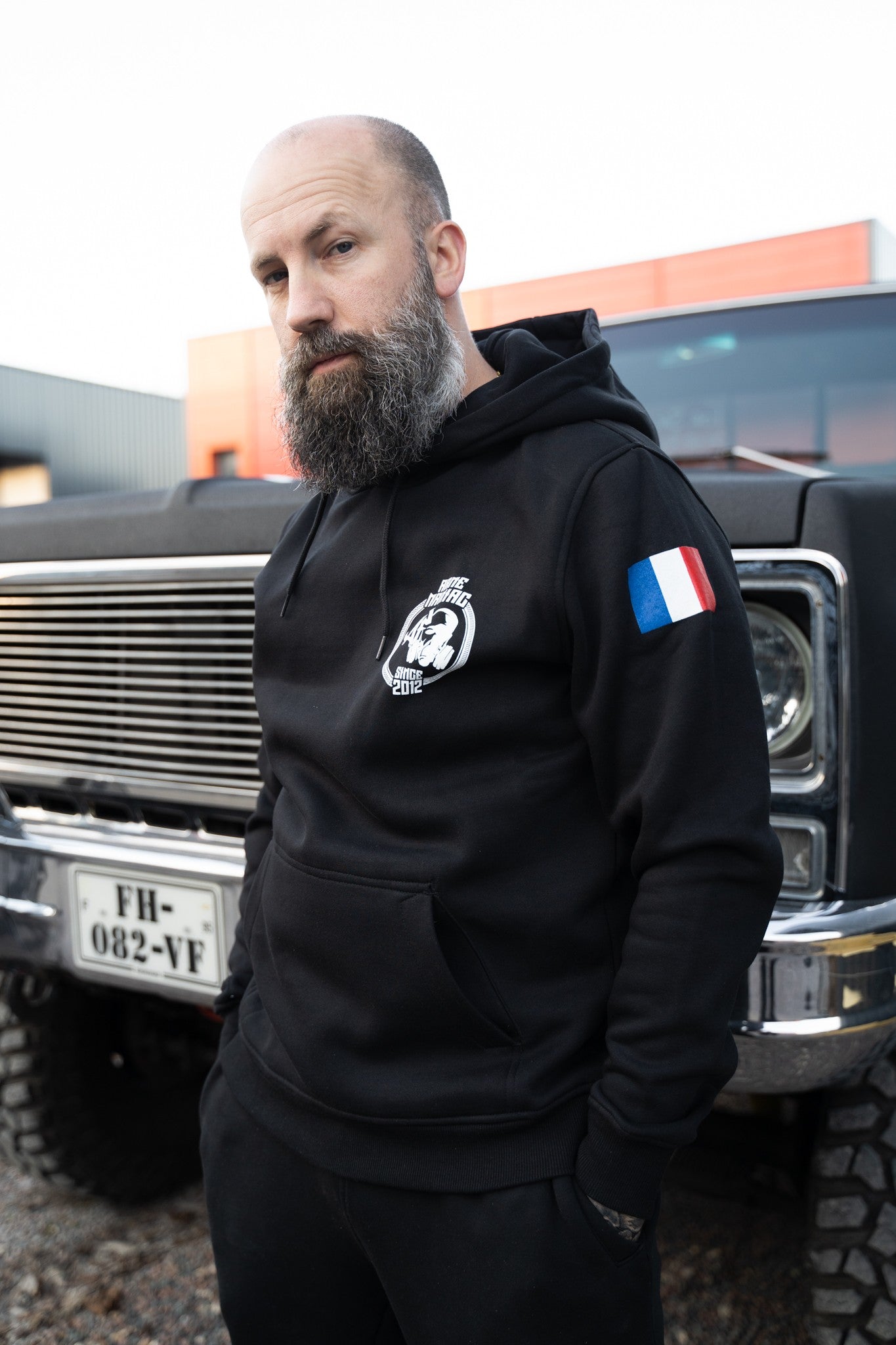 Sweat Arme Maniac - Noir