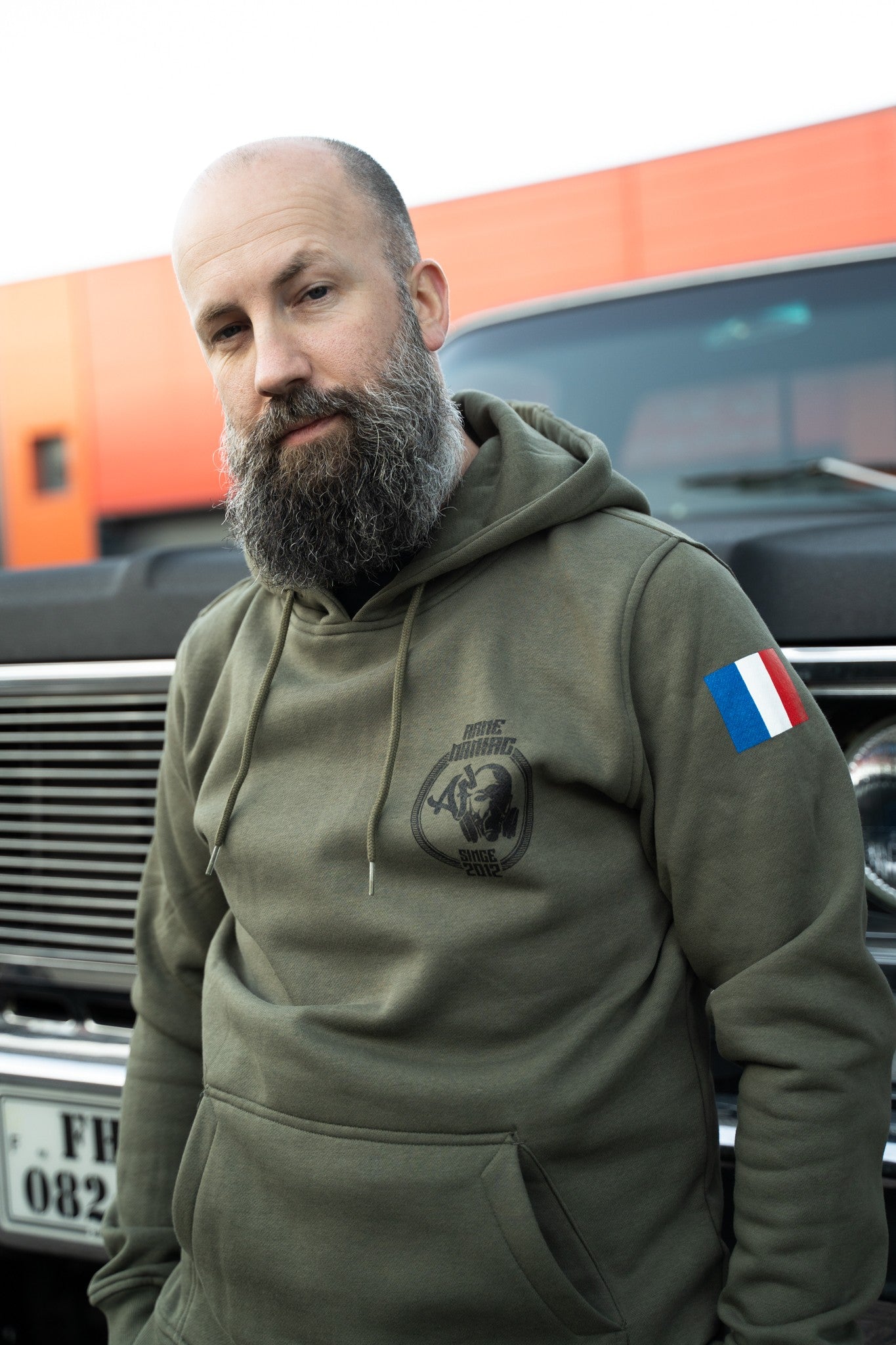 Sweat Arme Maniac - Kaki