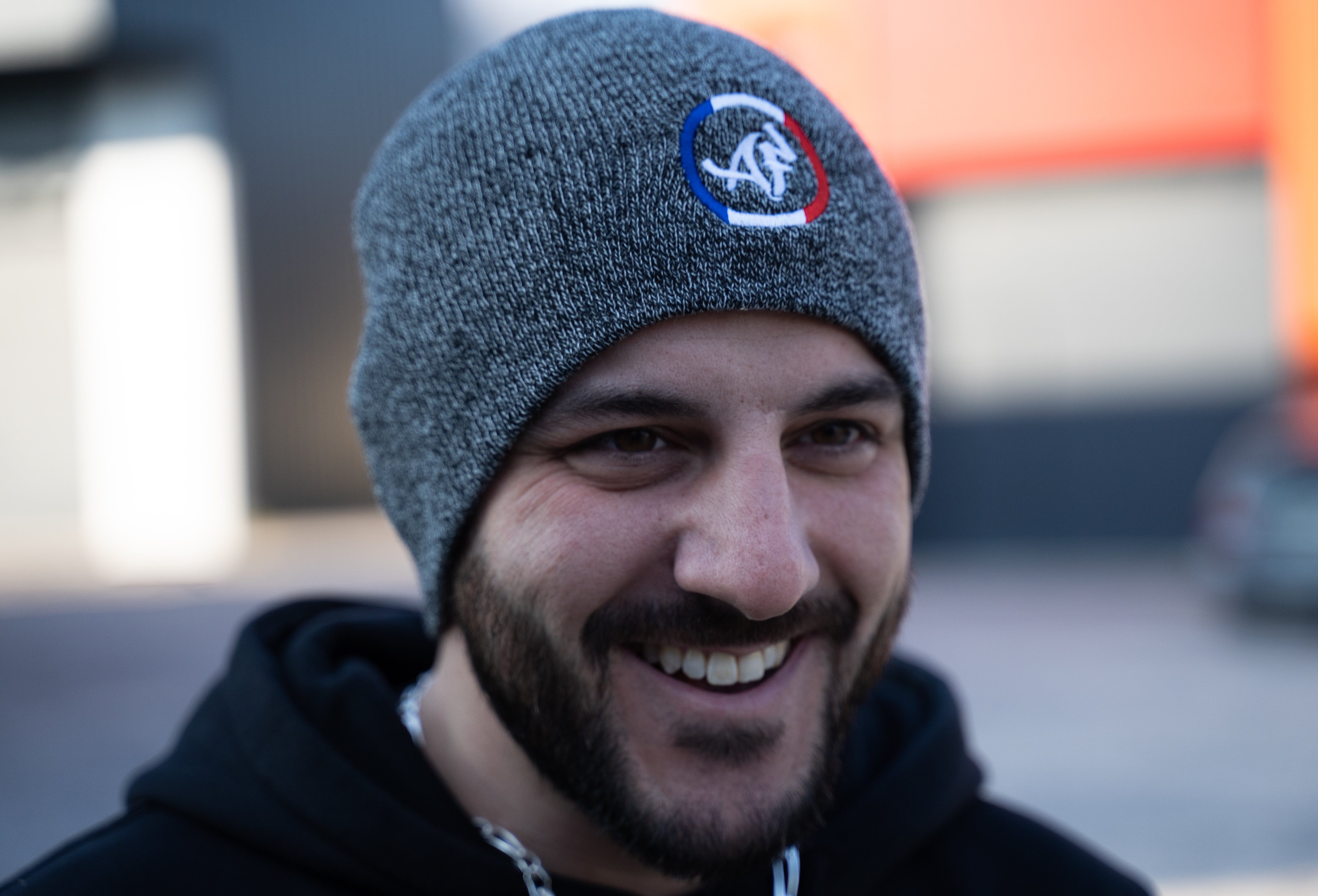 Bonnet AF gris foncé