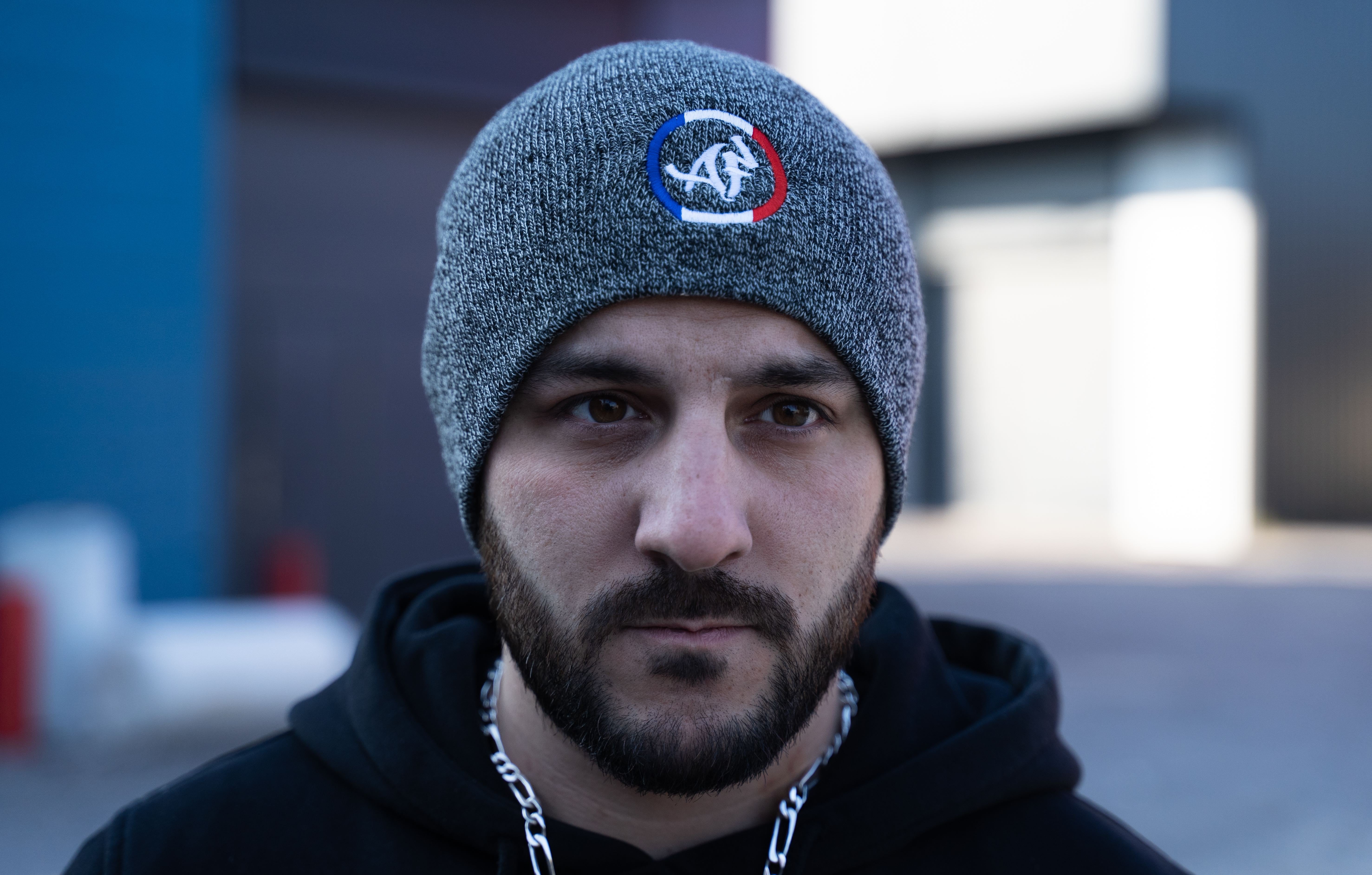 Bonnet AF gris foncé