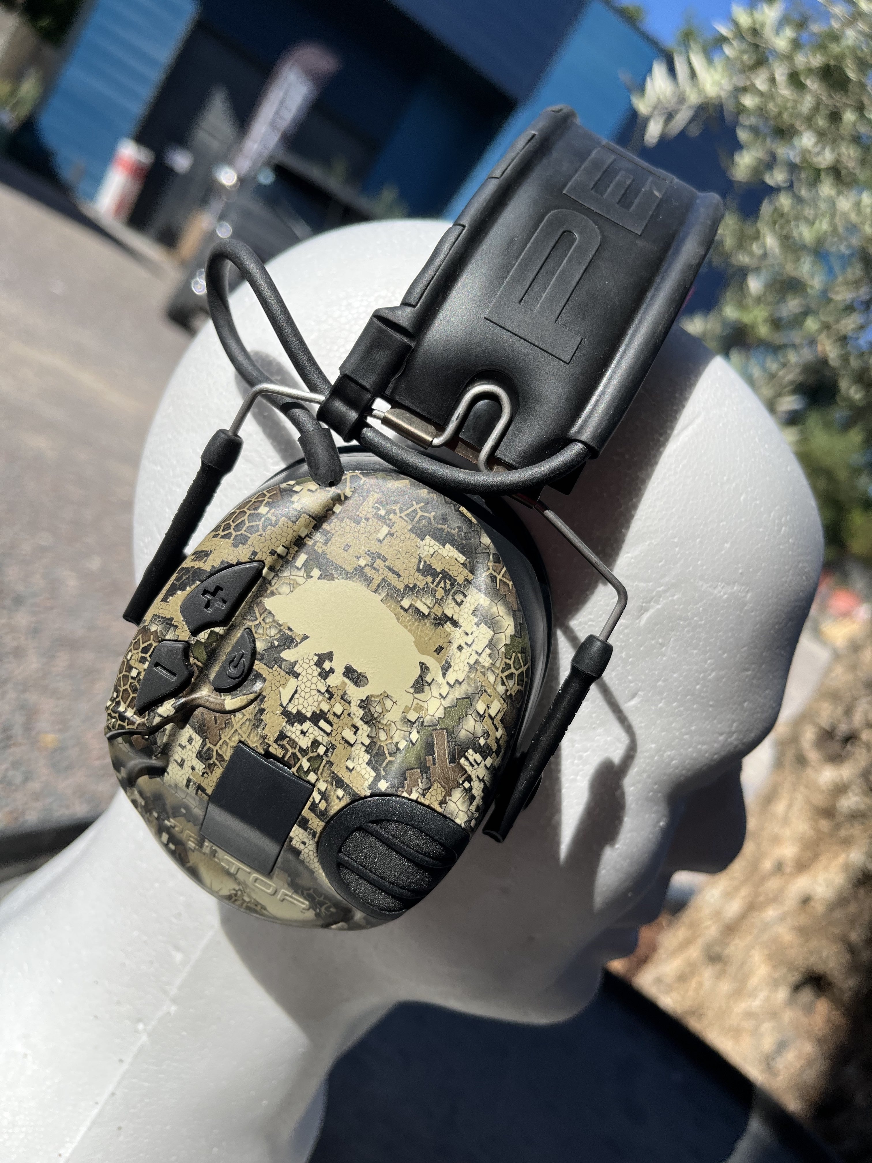 Coque Peltor - Camo Chasse " Sanglier "