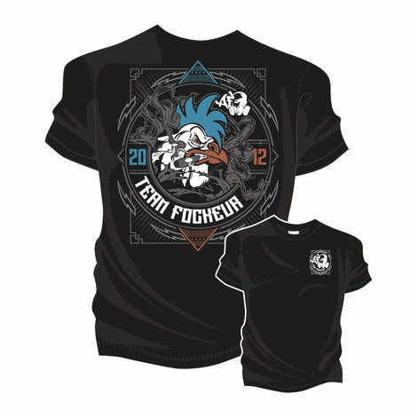 T-shirt Coq'Hard - Noir