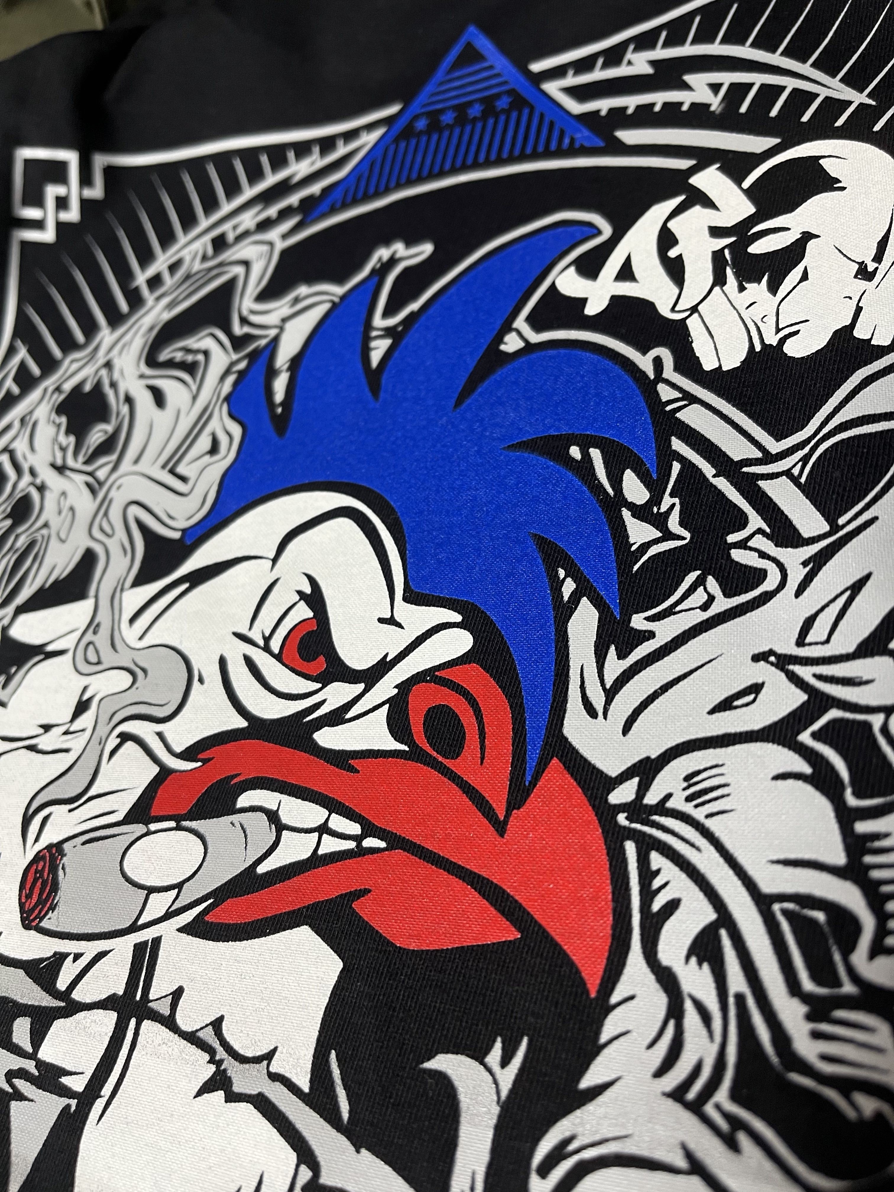 T-shirt Coq'Hard - Noir