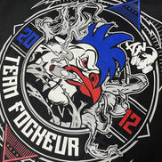 T-shirt Coq'Hard - Noir
