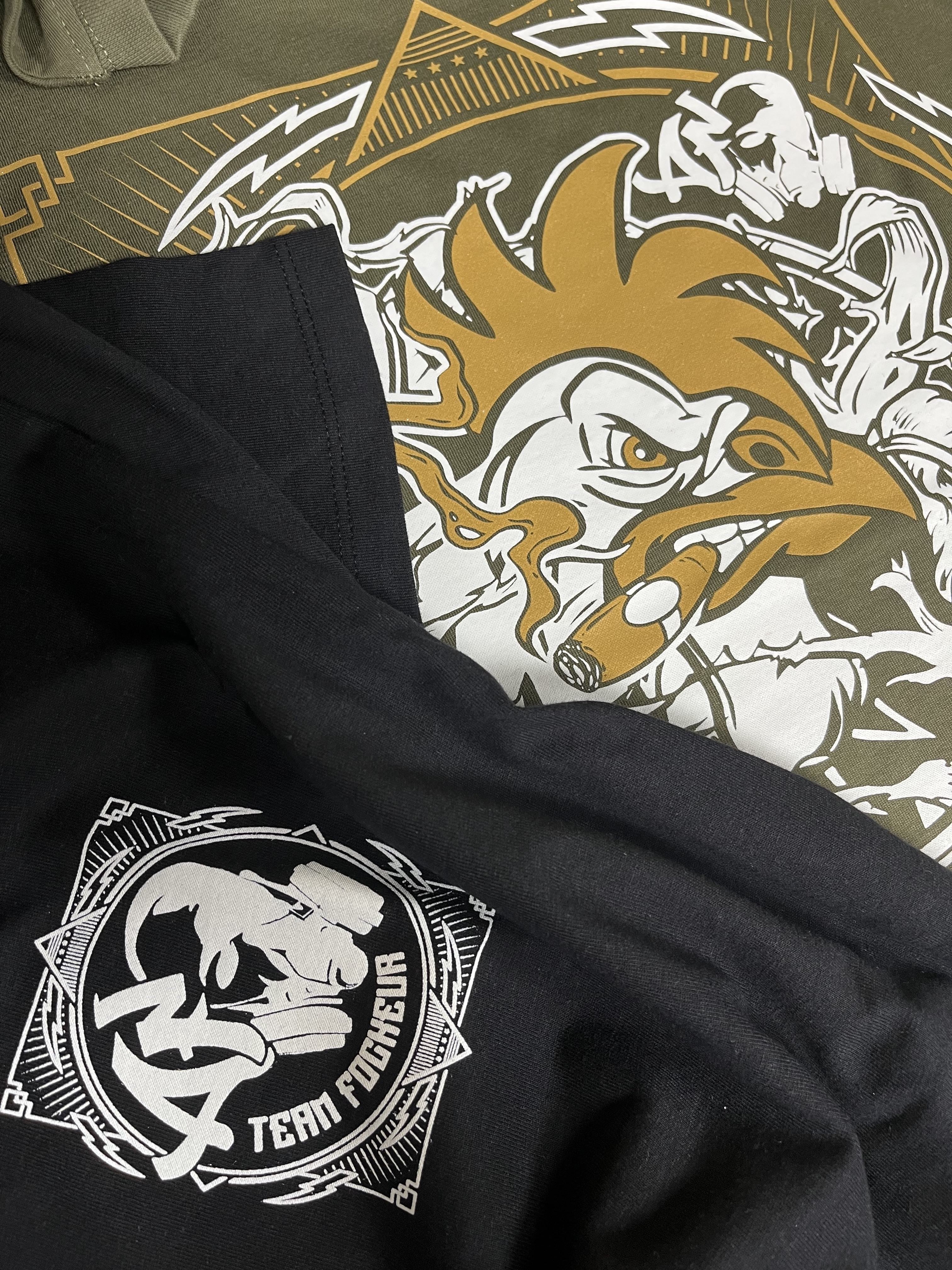 T-shirt Coq'Hard - Noir