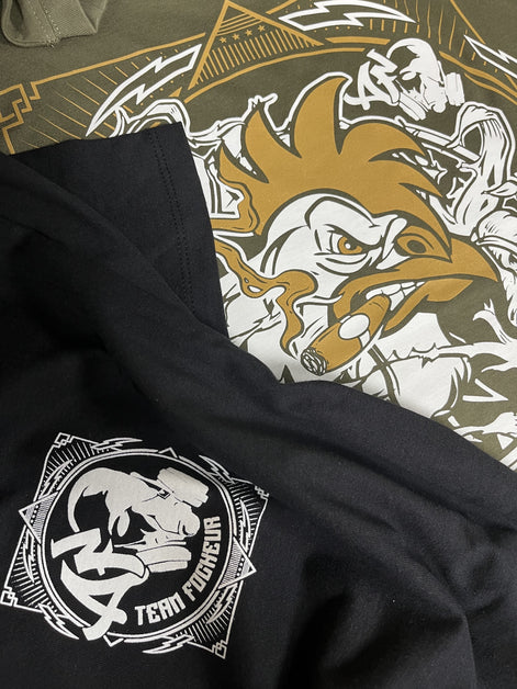 T-shirt Coq'Hard - Noir