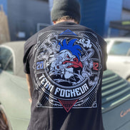 T-shirt Coq'Hard - Noir