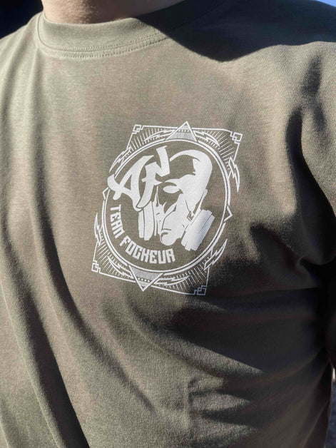 T-shirt - Coq'Hard - Kaki