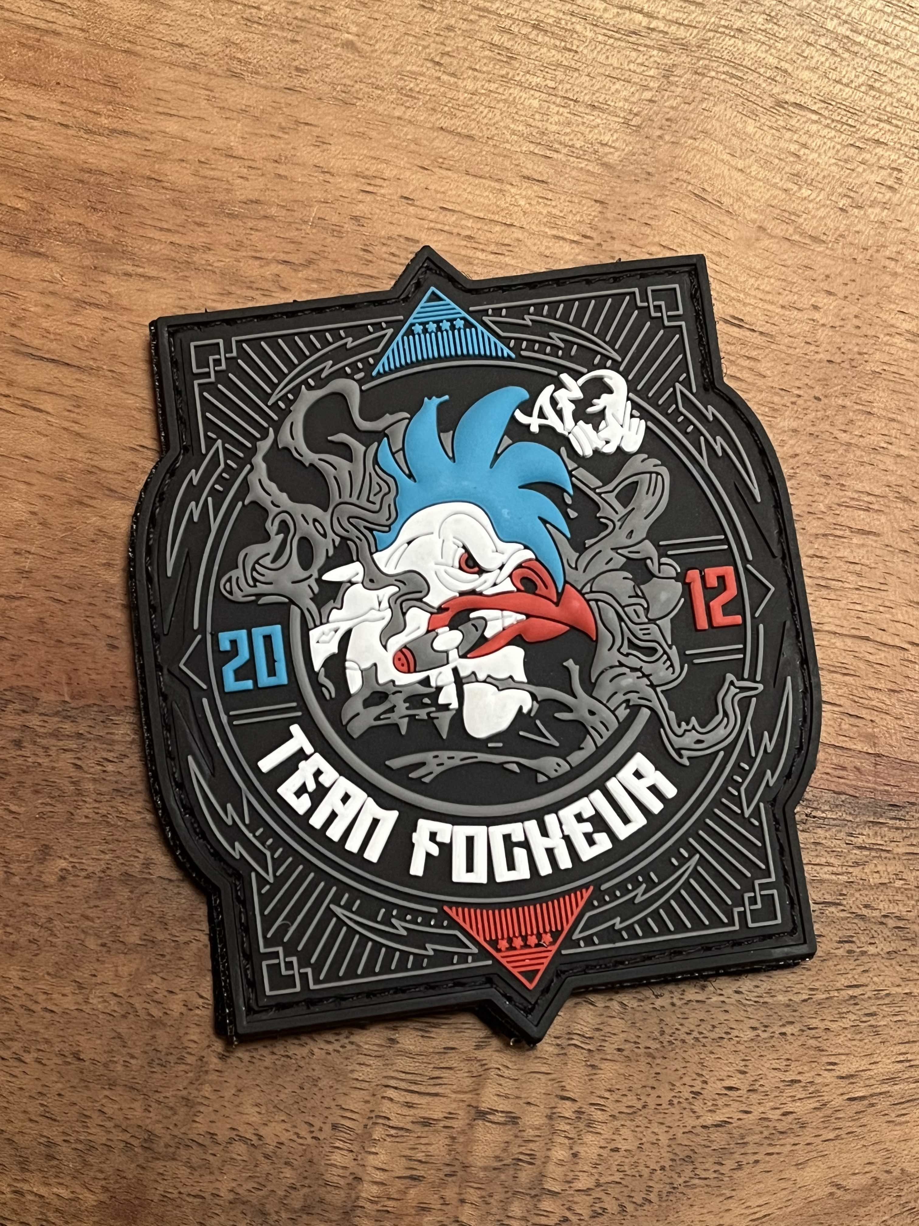 Patch Coq' Hard - Black