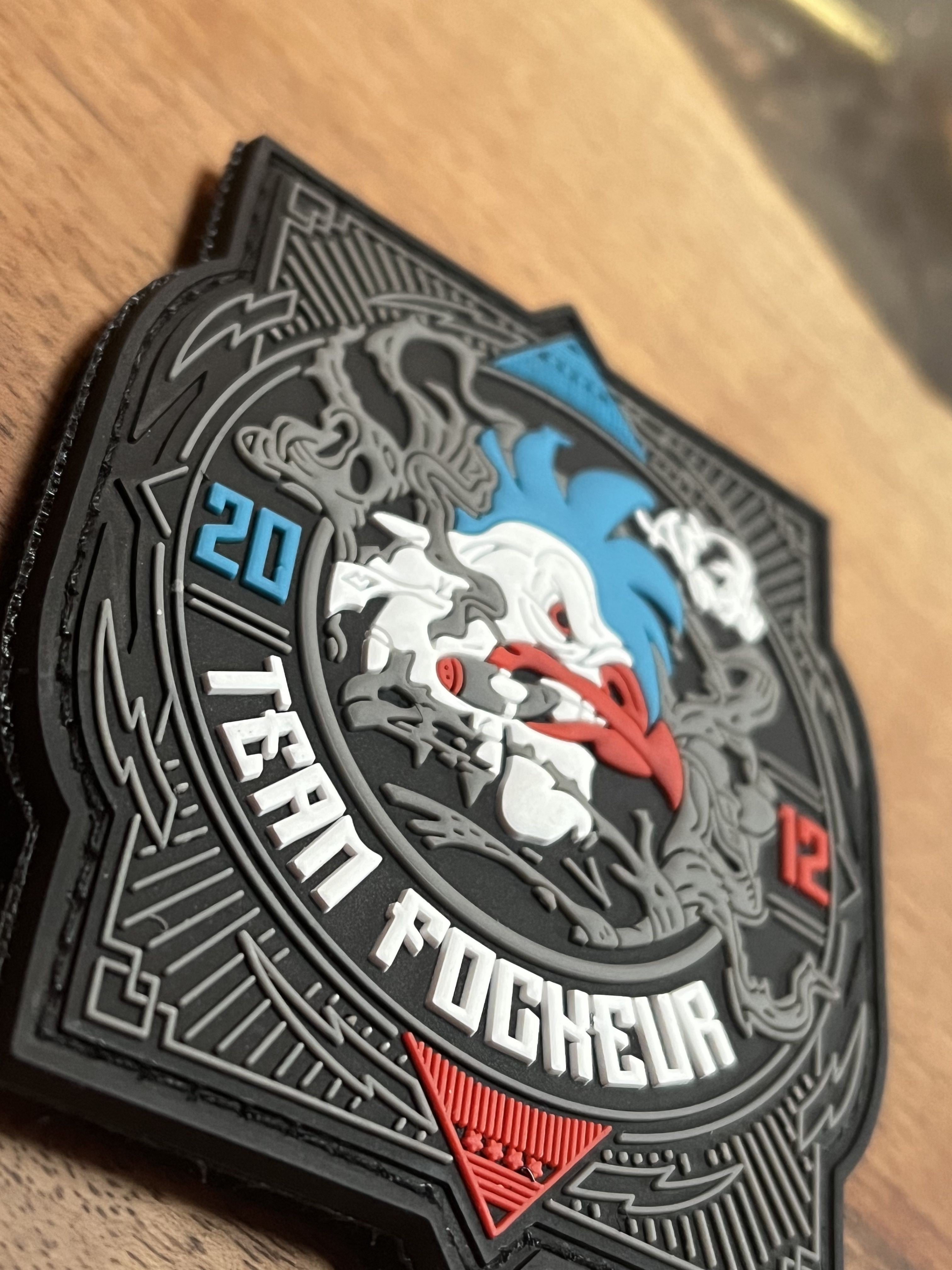 Patch Coq' Hard - Black