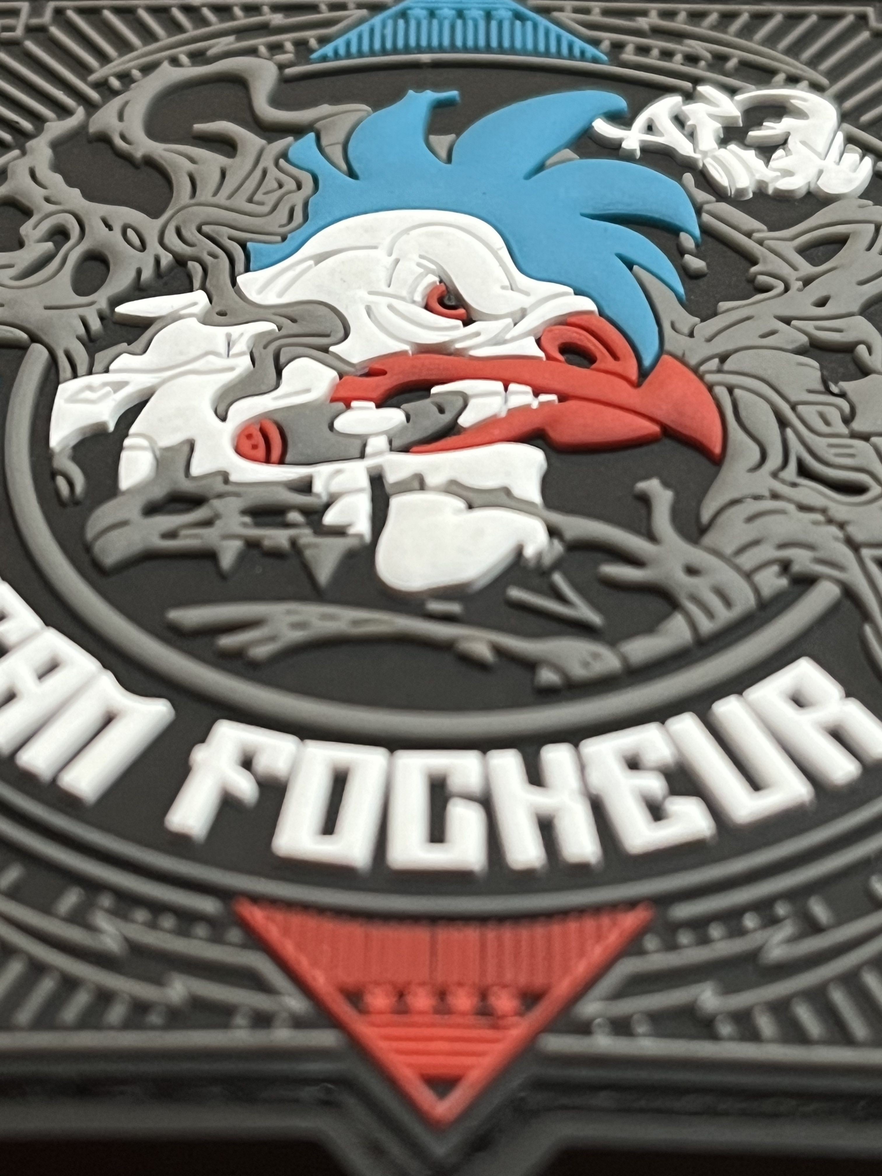 Patch Coq' Hard - Black