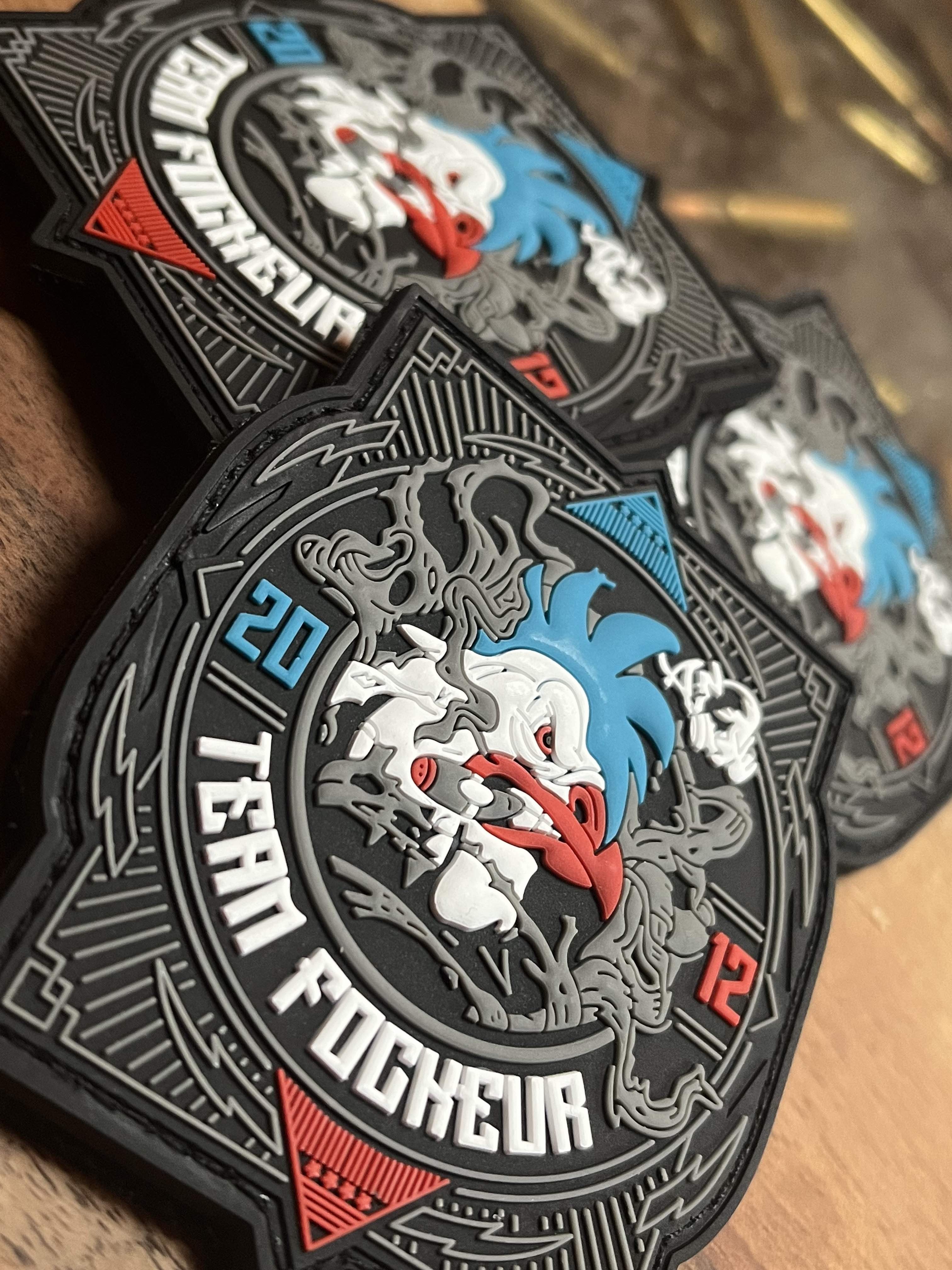 Patch Coq' Hard - Black