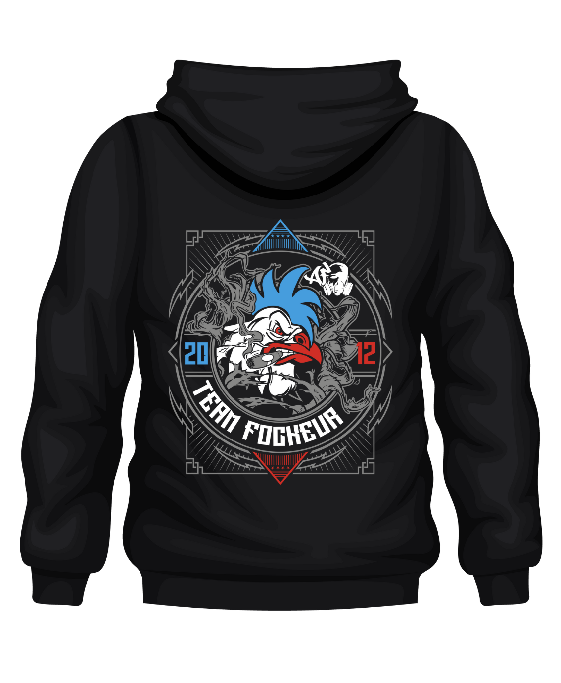 Sweat Coq'Hard - Noir