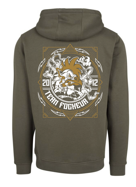 Sweat Coq'Hard - Kaki
