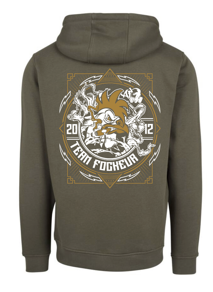 Sweat Coq'Hard - Kaki