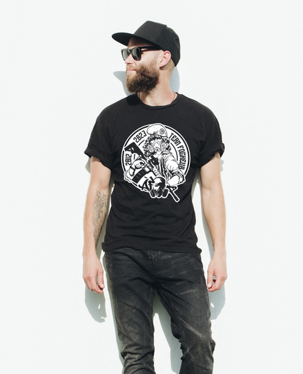 T-shirt Marianne - Noir