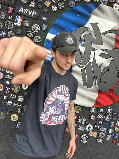 T-shirt Oncle Fock - Bleu Marine