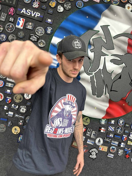 T-shirt Oncle Fock - Bleu Marine