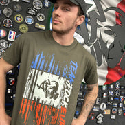 T-shirt Frenchy - Kaki