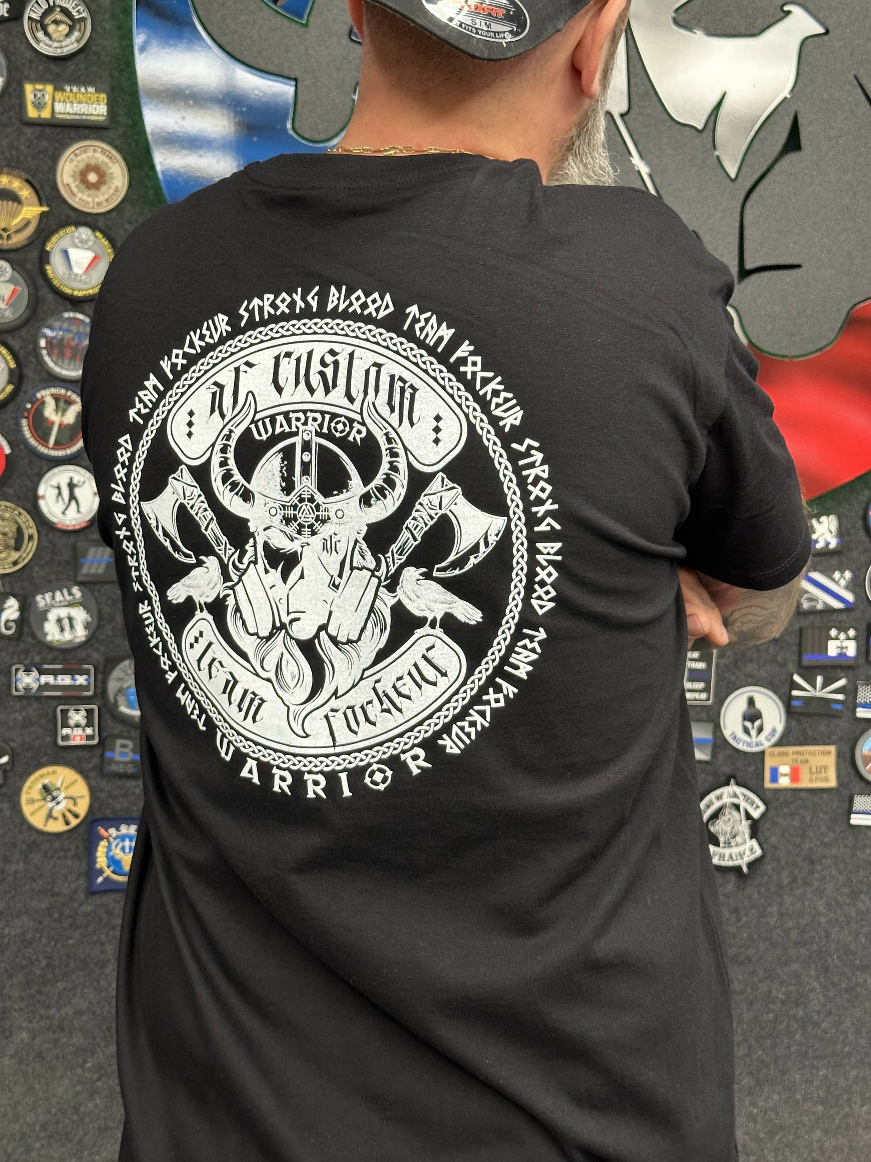 T-shirt Strong Blood - Noir