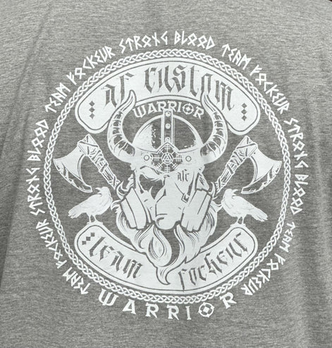 T-shirt Strong Blood - Gris chiné