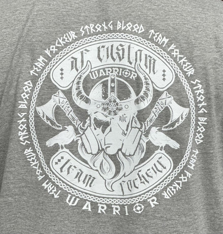 T-shirt Strong Blood - Gris chiné