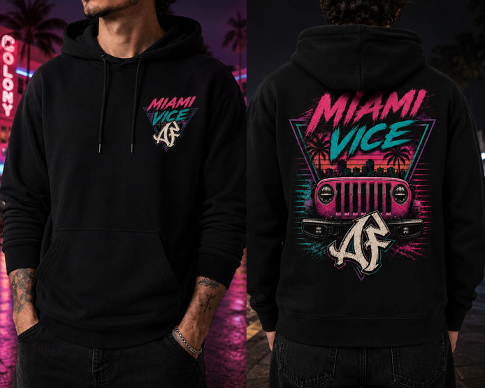 Sweat Miami Vice - Noir