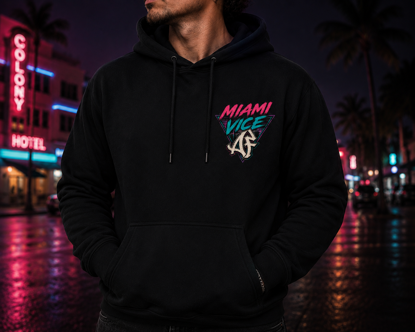 Sweat Miami Vice - Noir