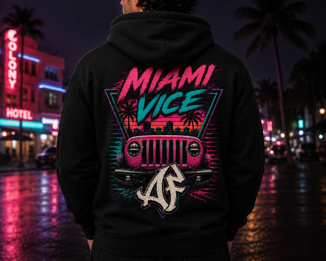 Sweat Miami Vice - Noir